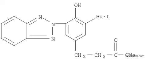 Molecular Structure of 102577-46-8 (3-(2H-Benzotriazol-2-yl)-5-(1,1-dimethylethyl)-4-hydroxybenzenepropanoic acid  methyl ester)